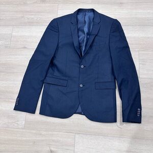 Topman mens navy ultra skinny blazer SB2 blue size US 40